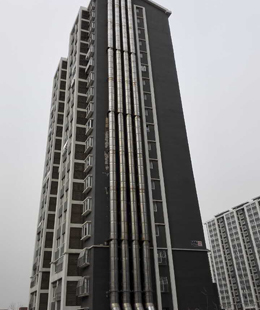 順義安置房西區(qū)不銹鋼煙囪安裝