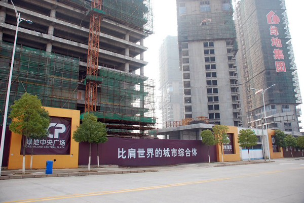 鄭州綠地中央廣場不銹鋼風管安裝