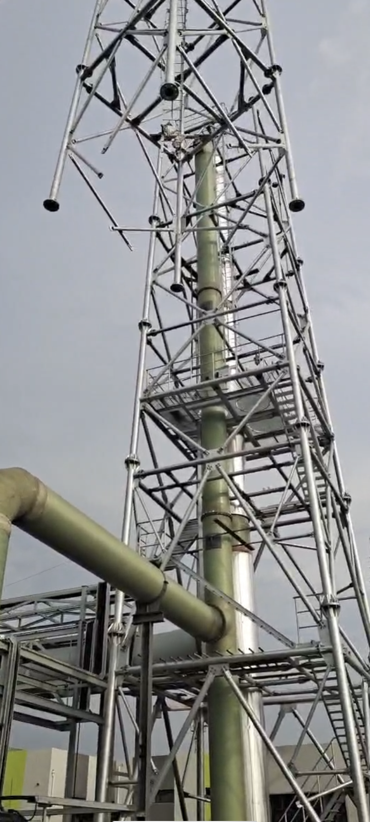 浙江臨海項(xiàng)目（口徑DN1150mm,高度50m)